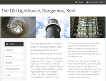 Tablet Screenshot of dungenesslighthouse.com